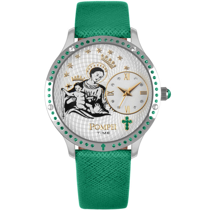 Orologio Pompei Time PMTSVER Verde